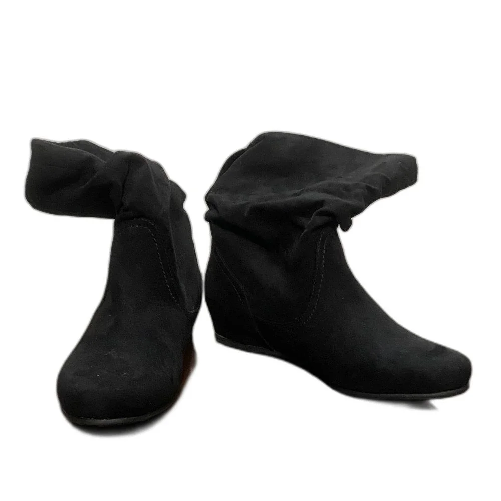 Xappeal Black Slouch Boots